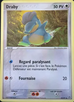 Carte Draby 23/97 – EX Dragon