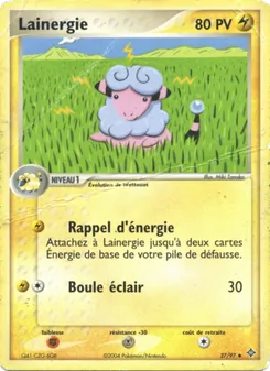 Carte Lainergie 27/97 – EX Dragon