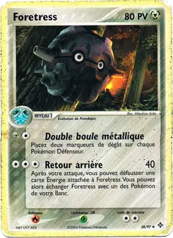 Carte Foretress 28/97 – EX Dragon