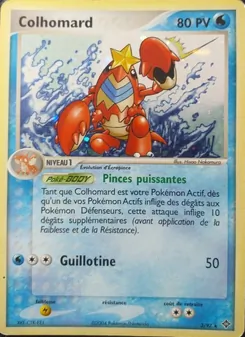 Carte Colhomard 3/97 – EX Dragon