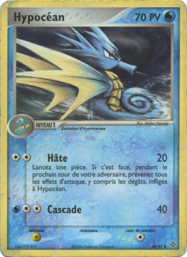 Carte Hypocéan 40/97 – EX Dragon