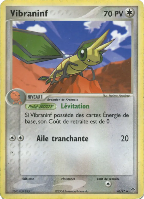 Carte Vibraninf 46/97 – EX Dragon