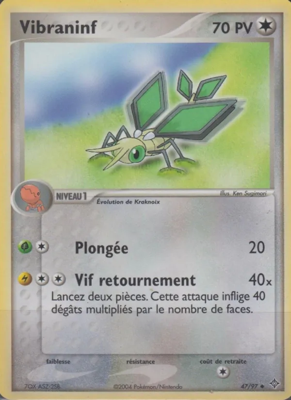 Carte Vibraninf 47/97 – EX Dragon