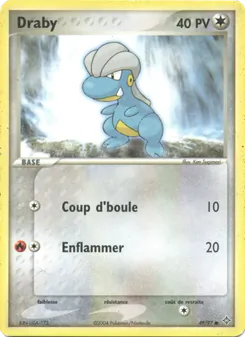 Carte Draby 49/97 – EX Dragon