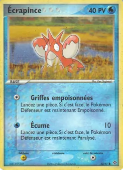 Carte Écrapince 52/97 – EX Dragon