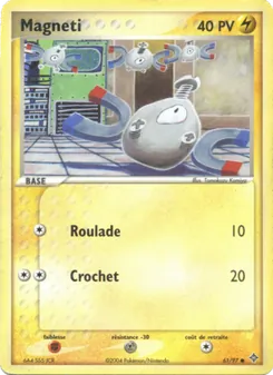 Carte Magnéti 61/97 – EX Dragon