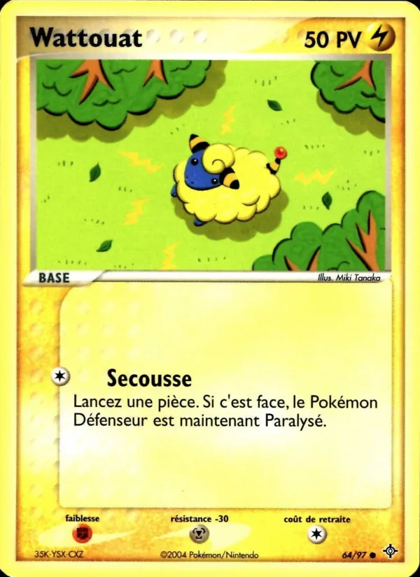 Carte Wattouat 64/97 – EX Dragon