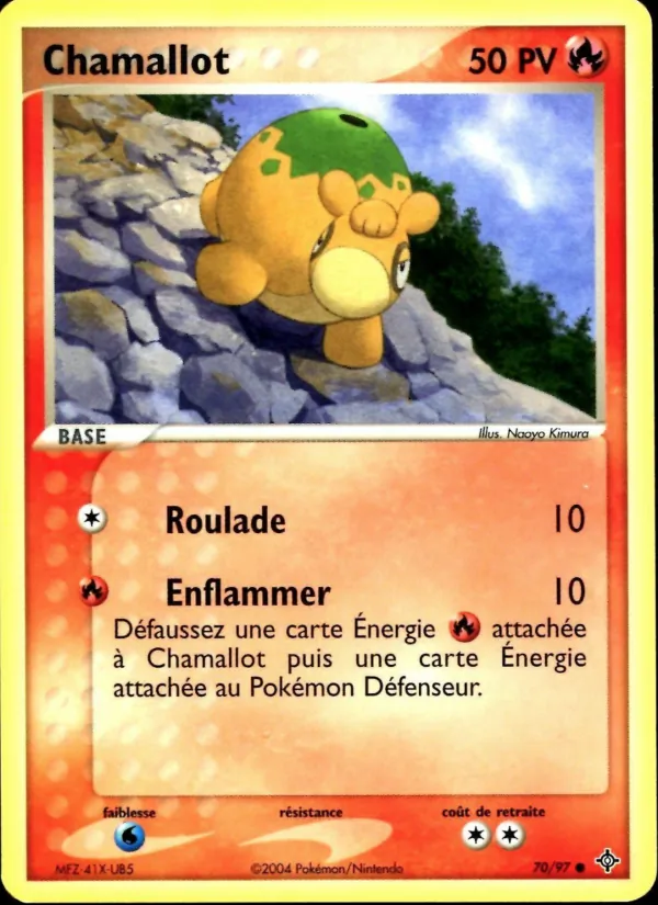 Carte Chamallot 70/97 – EX Dragon