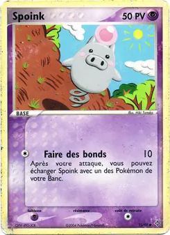 Carte Spoink 73/97 – EX Dragon