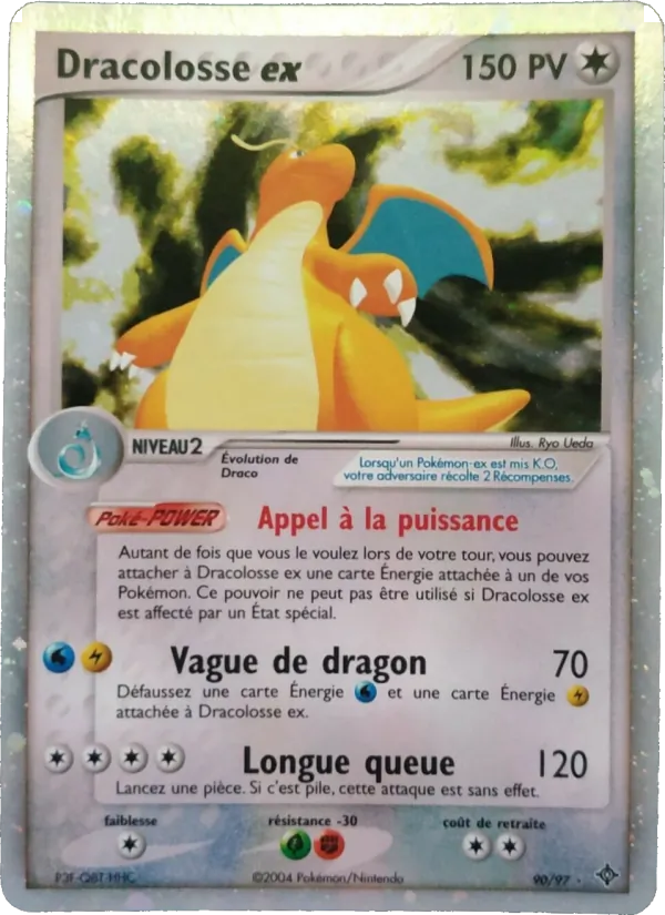 Carte Dracolosse ex 90/97 – EX Dragon