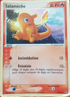 Carte Salamèche 98/97 – EX Dragon