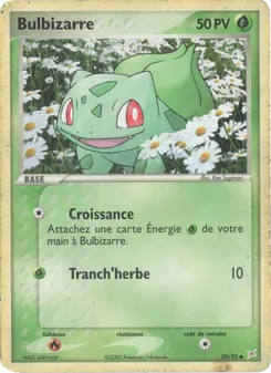 Carte Bulbizarre 39/95 – EX Team Magma vs Team Aqua