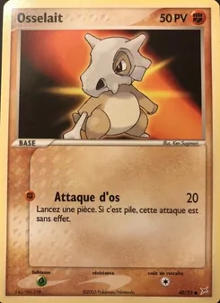 Carte Osselait 40/95 – EX Team Magma VS Team Aqua