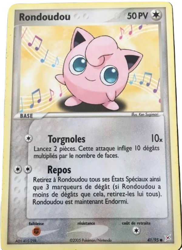 Carte Rondoudou 41/95 – EX Team Magma VS Team Aqua