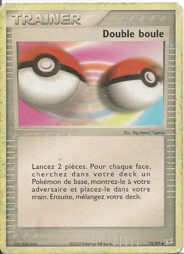 Carte Double boule 72/95 – EX Team Magma VS Team Aqua