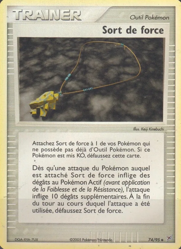 Carte Sort de force 74/95 – EX Team Magma VS Team Aqua