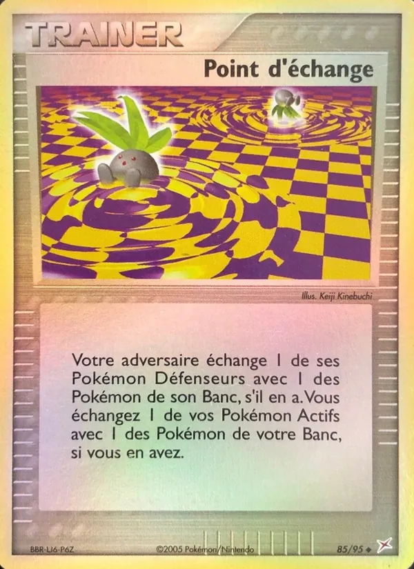 Carte Point d'échange 85/95 – EX Team Magma VS Team Aqua