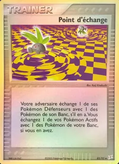 Carte Point d'échange 85/95 – EX Team Magma vs Team Aqua