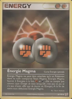 Carte Énergie Magma 87/95 – EX Team Magma VS Team Aqua