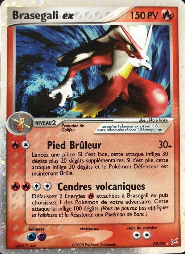 Carte Brasegali ex 89/95 – EX Team Magma VS Team Aqua