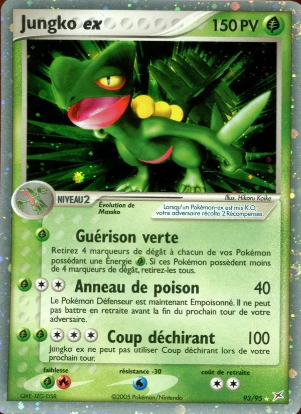 Carte Jungko ex 93/95 – EX Team Magma VS Team Aqua