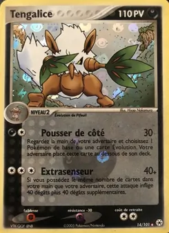 Carte Tengalice 14/101 – EX Légendes Oubliées