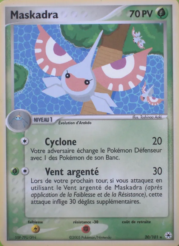 Carte Maskadra 20/101 – EX Légendes Oubliées