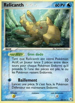 Carte Relicanth 24/101 – EX Légendes Oubliées