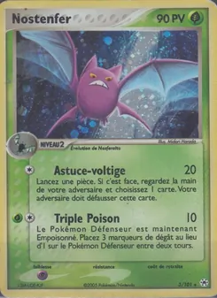 Carte Nostenfer 3/101 – EX Légendes Oubliées