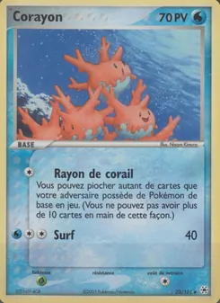 Carte Corayon 32/101 – EX Légendes Oubliées