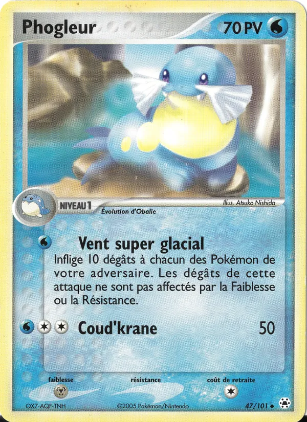Carte Phogleur 47/101 – EX Légendes Oubliées