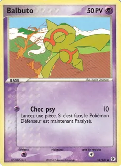 Carte Balbuto 52/101 – EX Légendes Oubliées