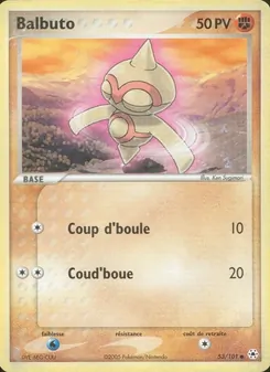 Carte Balbuto 53/101 – EX Légendes Oubliées