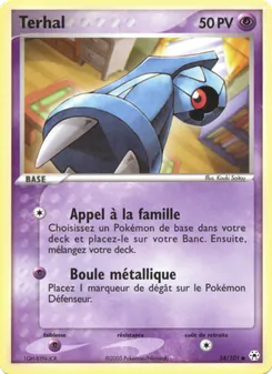 Carte Terhal 54/101 – EX Légendes Oubliées