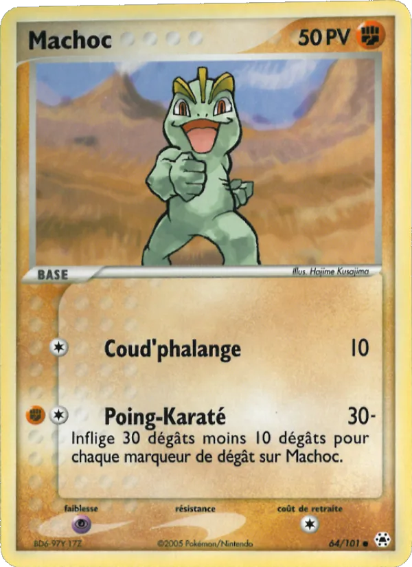 Carte Machoc 64/101 – EX Légendes Oubliées