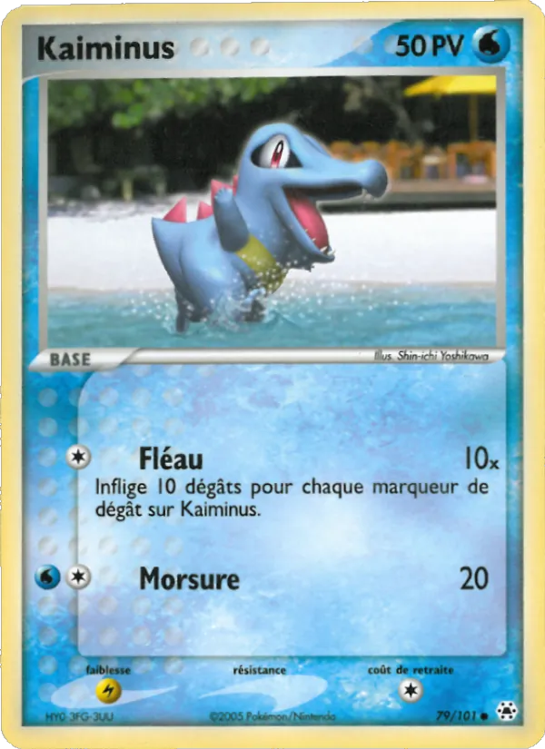 Carte Kaiminus 79/101 – EX Légendes Oubliées