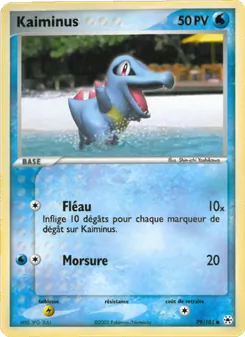 Carte Kaiminus 79/101 – EX Légendes Oubliées
