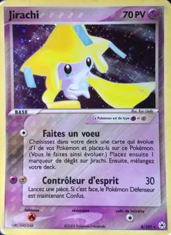 Carte Jirachi 8/101 – EX Légendes Oubliées