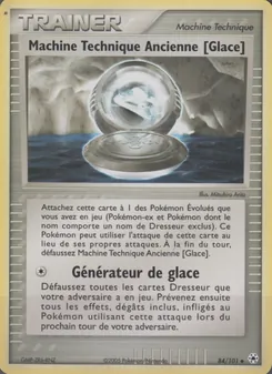 Carte Machine Technique Ancienne [Glace] 84/101 – EX Légendes Oubliées