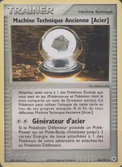 Carte Machine Technique Ancienne [Acier] 86/101 – EX Légendes Oubliées