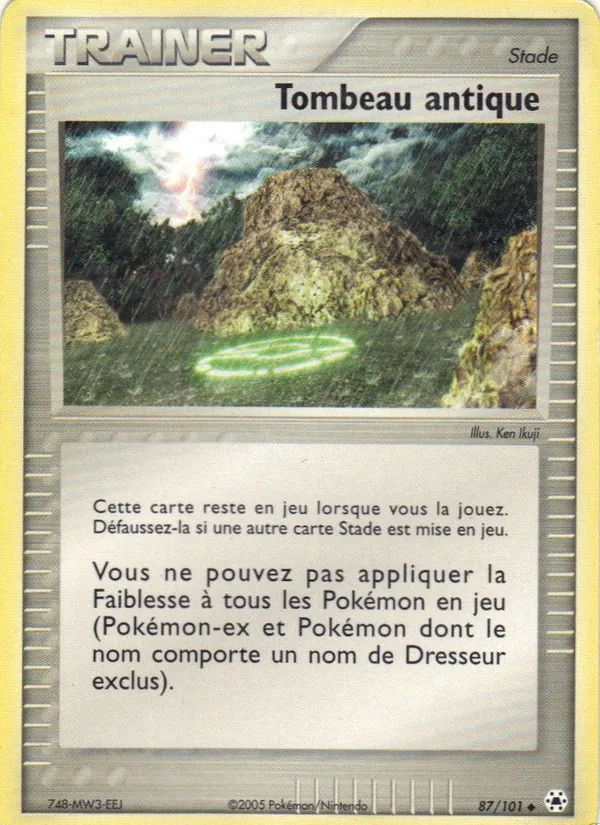 Carte Tombeau antique 87/101 – EX Légendes Oubliées