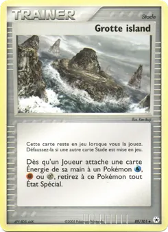 Carte Grotte island 89/101 – EX Légendes Oubliées