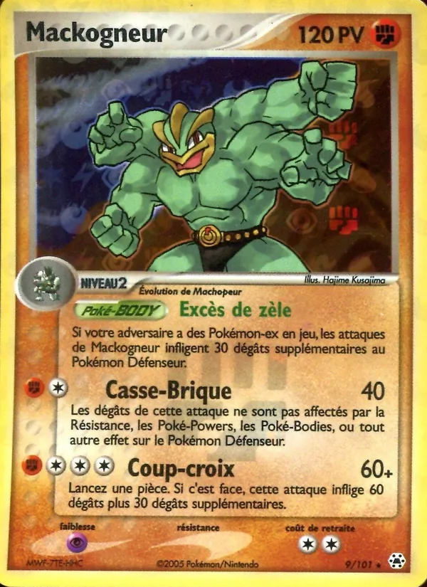 Carte Mackogneur 9/101 – EX Légendes Oubliées