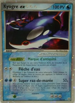 Carte Kyogre ex 94/101 – EX Légendes Oubliées