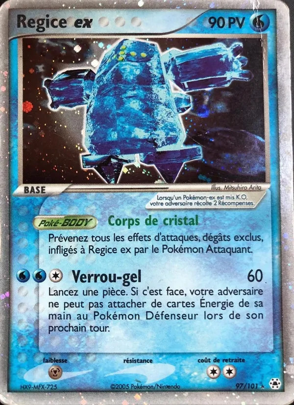 Carte Regice ex 97/101 – EX Légendes Oubliées