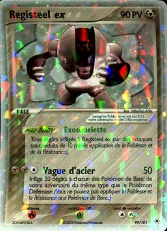 Carte Registeel ex 99/101 – EX Légendes Oubliées