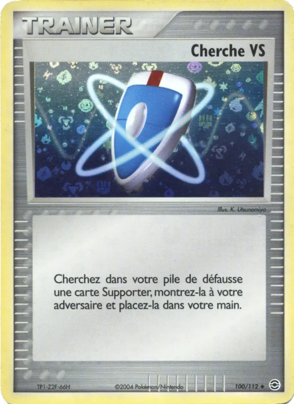 Carte Cherche VS 100/112 – EX Rouge Feu & Vert Feuille