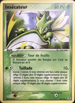 Carte Insécateur 29/112 – EX Rouge Feu & Vert Feuille