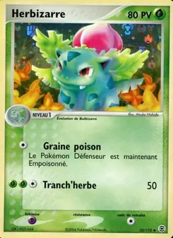 Carte Herbizarre 35/112 – EX Rouge Feu & Vert Feuille