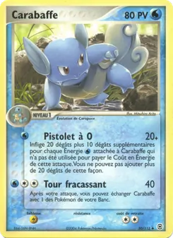 Carte Carabaffe 50/112 – EX Rouge Feu & Vert Feuille